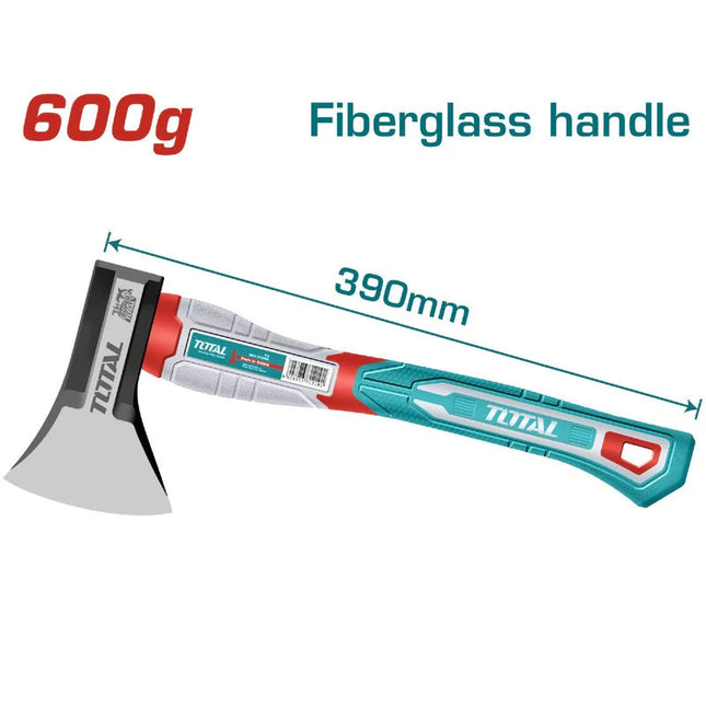 HACHA 600G MANGO DE FIBRA DE VIDRIO SUPER TOTAL