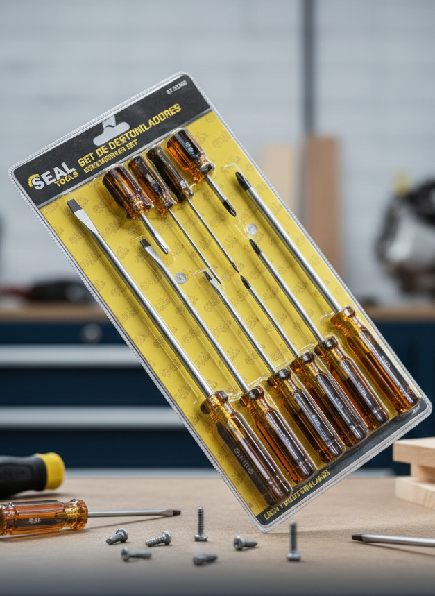 SET DE DESTORNILLADORES PROFESIONALES