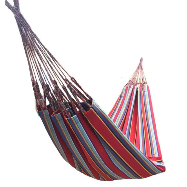 HAMACA MEDIANA 135CM X 225CM, CON ARGOLLA METALICA